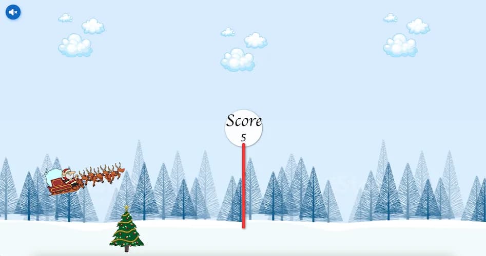 Screenshot of Santa Claus Game